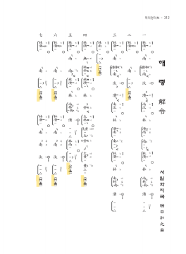 국립국악원, 피리 정악보, 2015, 312쪽