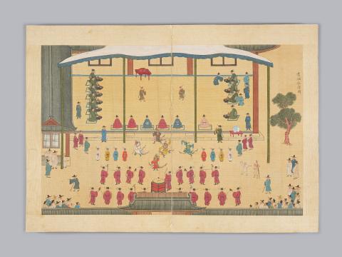 국립중앙박물관, 기해 기사계첩, 1719-1720