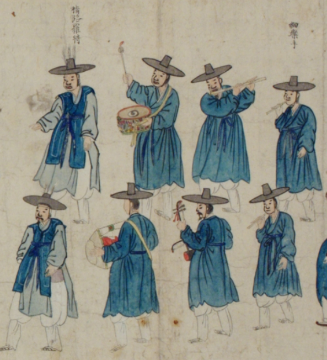 국립중앙박물관, 신임 관리의 행차, 1785