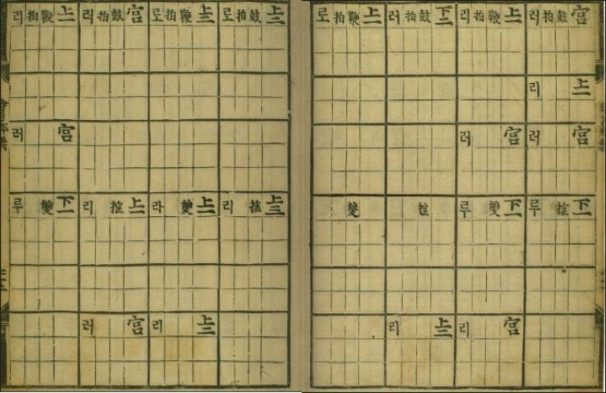 (재)현담문고,  『시용향악보(時用鄕樂譜)』, 1494-1506, 136-137면