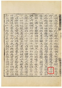 국립국악원, 악학궤범 1책, 1743, 86면